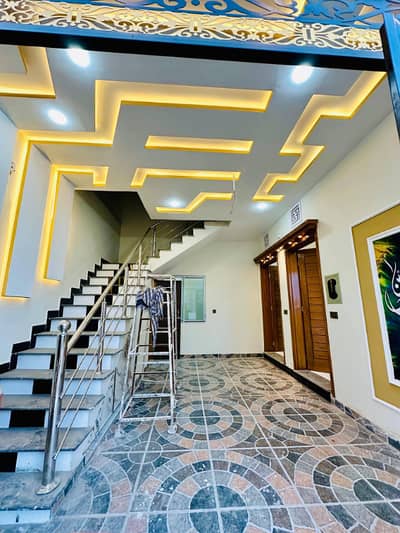 New satellite town New brand luxury 4 marly single story house for sale