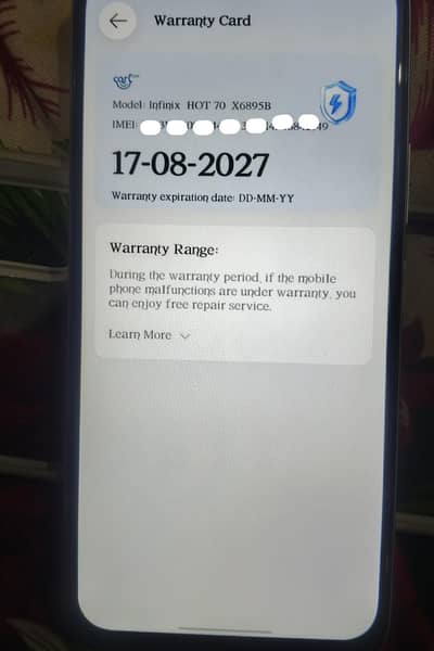 Infinix Hot 70