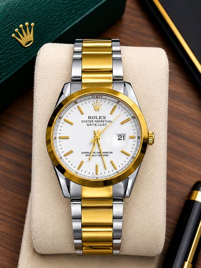 Stainless Steel Water Resistant Watch – 1 Month Used” ⌚