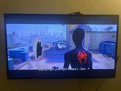 Sony android 3d tv with android box and 5 glasses