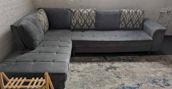 L Shaped Sofa set available for sale