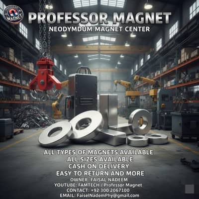 All types magnets for electrical things