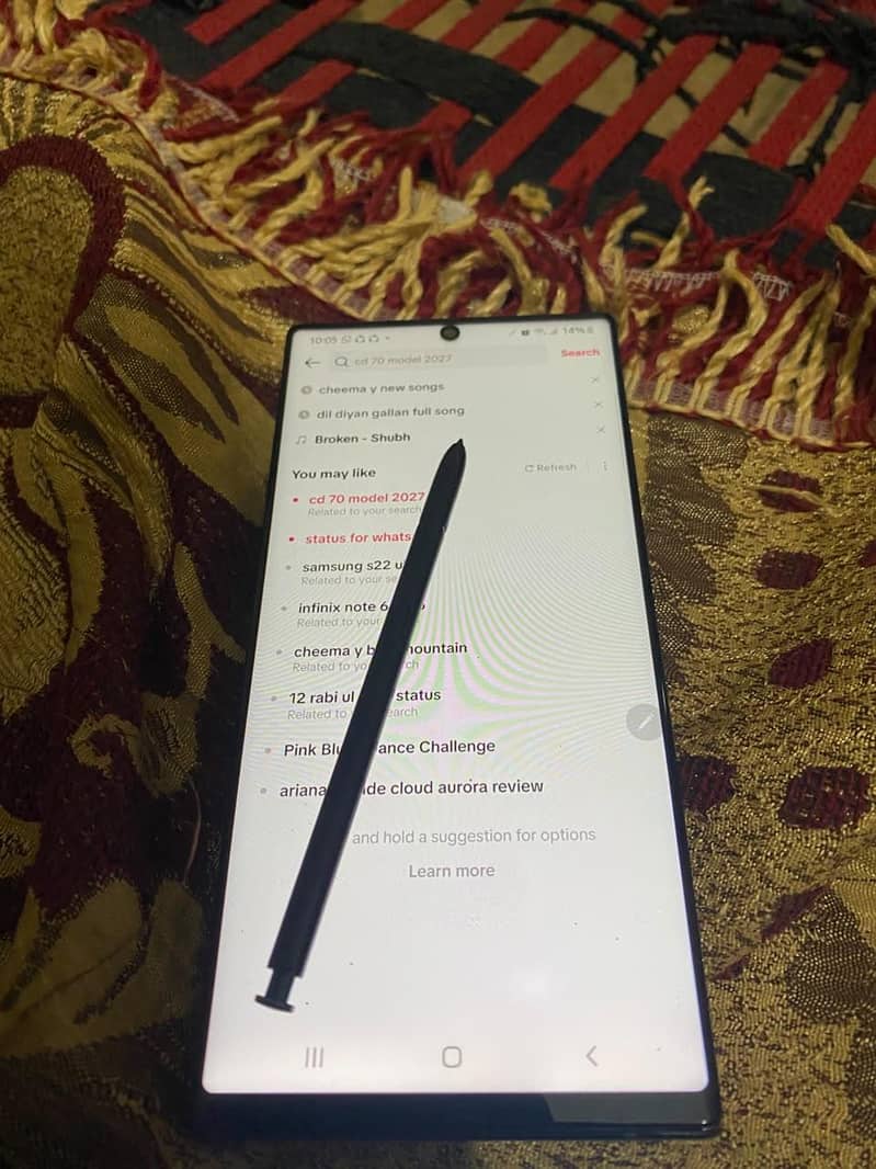 Samsung Mobile Note 10 Plus 1