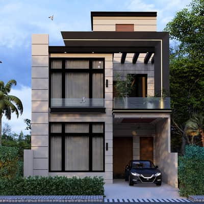 5 Marla Modern House For Sale In Bahria Nasheman !!!