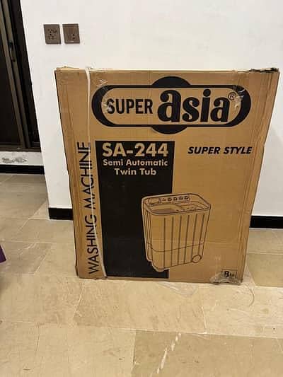 Super Asia Washing Machine Twin 2026