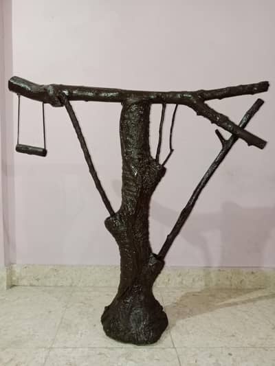 Beautiful parrot stand