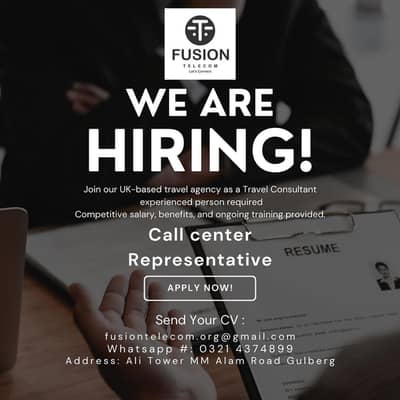 Call Centre Representative