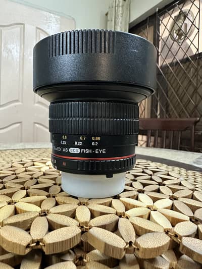 Samyang 12mm f/2.8 Fisheye Manual Focus Lens – Excellent Condition