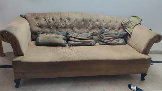 5 seater used sofa set 45000