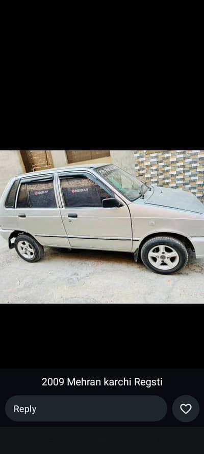 Suzuki Mehran VXR 2009 exchange offer available ha