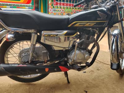 Honda cg 125 self start