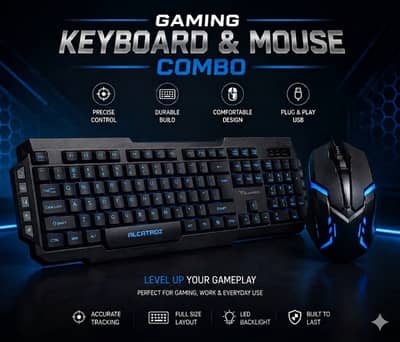 Gaming Keyboard + Mouse Combo