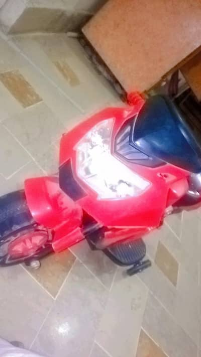 kids electric bike with lights and horn and songs