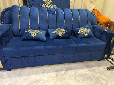 sofa set and table