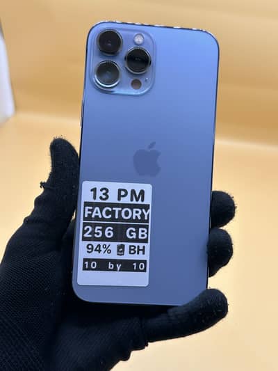 Apple iPhone 13 Pro Max 256 Factory unlock Non PTA 94% Battery Health