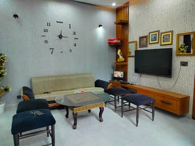Fully Furnished 5 Marla House For 1 OR 2 Months Stay Daily Rent 18K