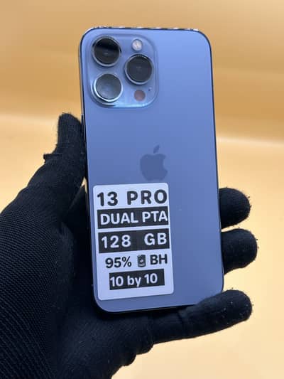 Apple iPhone 13 Pro 128 GB dual Sim PTA APPROVED 95% Battery Health