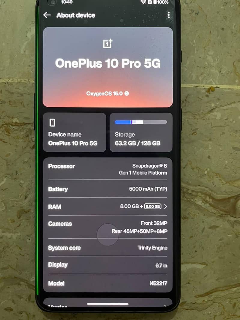 One Plus 10 Pro 4