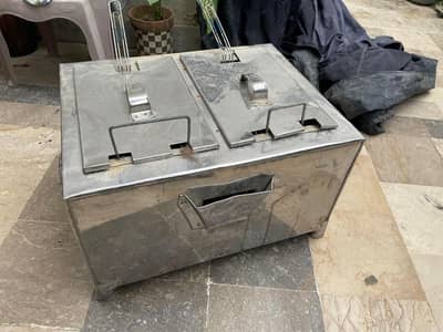 SS fryer double cabin