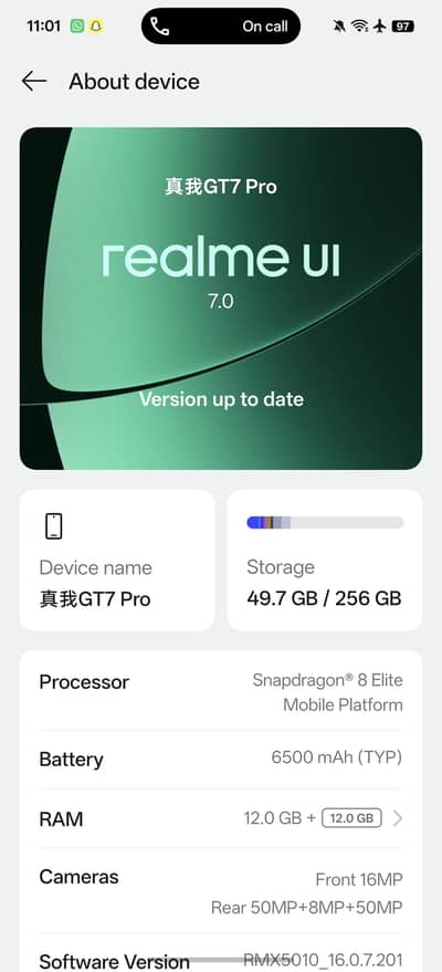 Realme GT 7 pro