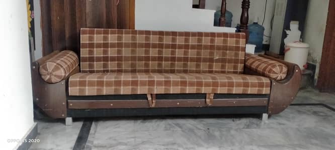 sofa cumbed with huge storage space inside. . .