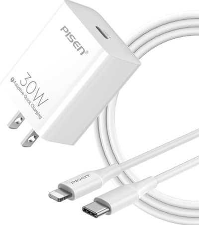 Pisen fast iphone charger