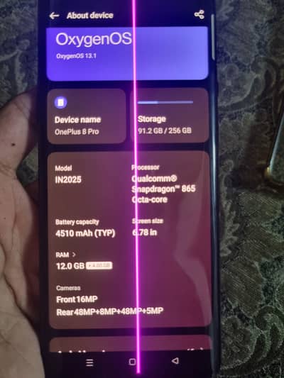 One Plus 8 Pro
