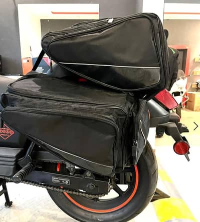motor bike saddle bags 3in1 travel bags luggage bags