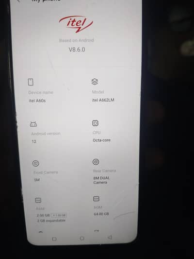 Itel A60s