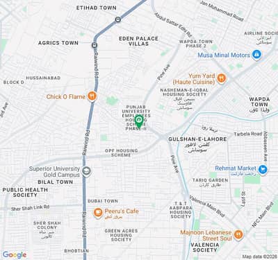 7 Marla Plot For Sale In Punjab Employees Society Khayaban E Jinnah Road Lahore