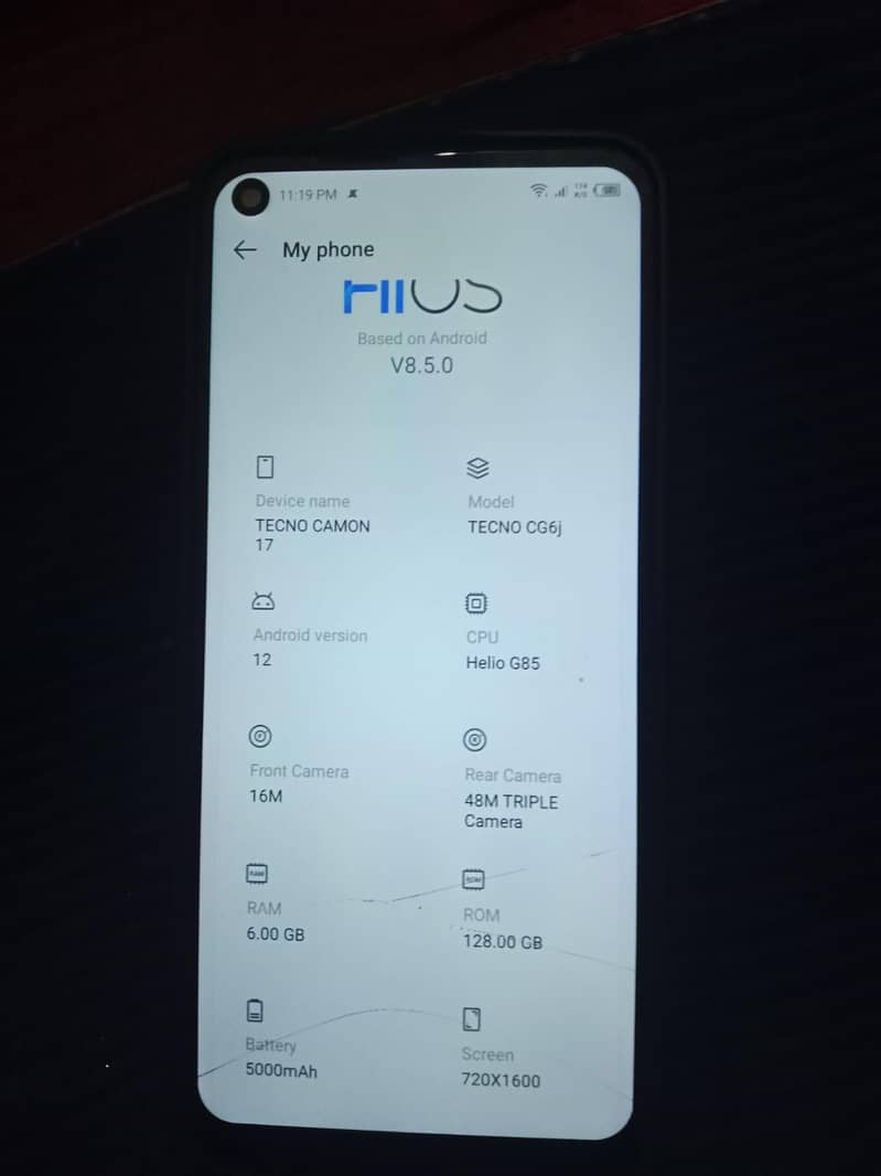 Tecno CAMON 17P 1