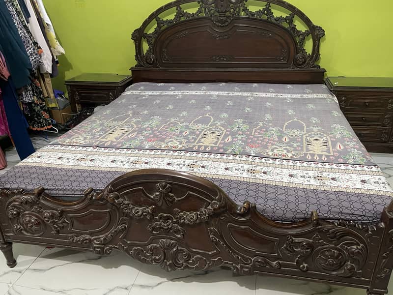 Chinioti Wooden Bed 3