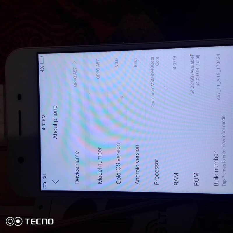 OPPO A57 0
