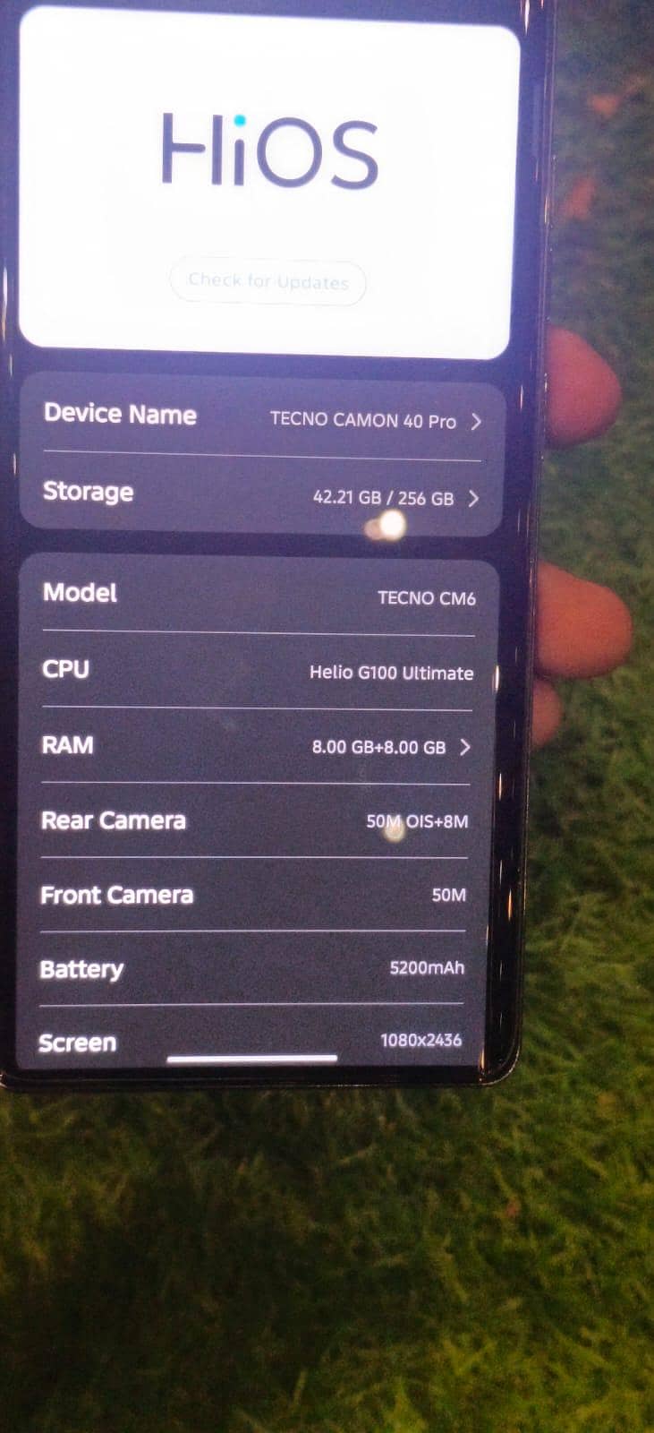 Tecno CAMON 40 Pro 3