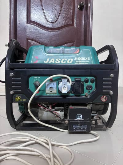 JASCO J1800DLX-S Generator | Gas + Petrol | Almost New | Box