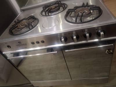 welcome brand silver good condition stove