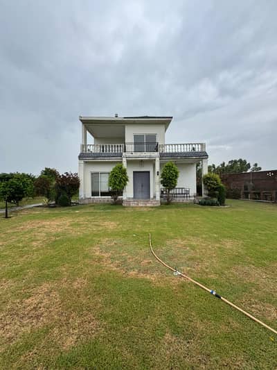 5 kW Installed Solar System, 25 kW transformer, 12 Kanal Farm House for Sale on Bedian Road, Lahore