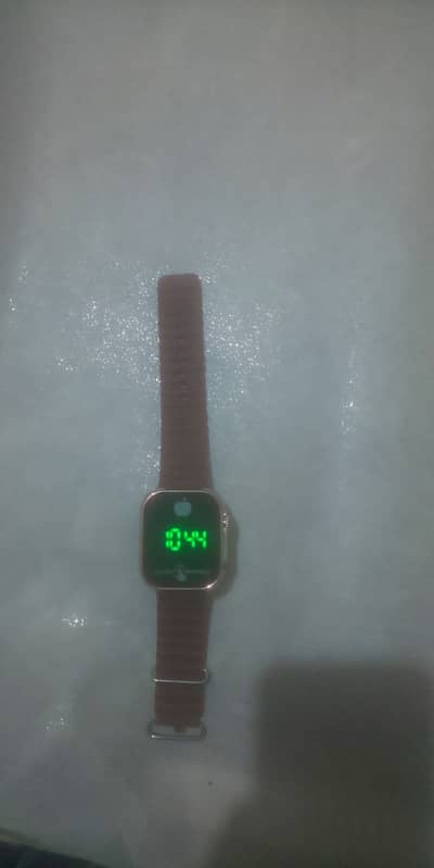 Touch watch only show time