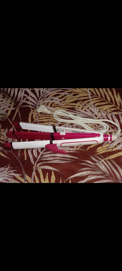 hair straightener crimber and roller