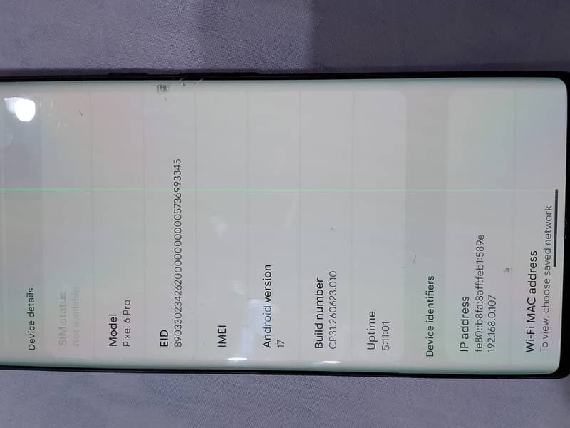 Google Pixel 6 Pro 4
