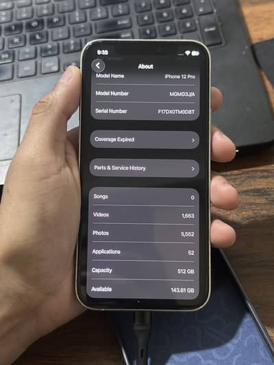 Iphone 12 PRO 512GB Non PTA 10/10 sealed