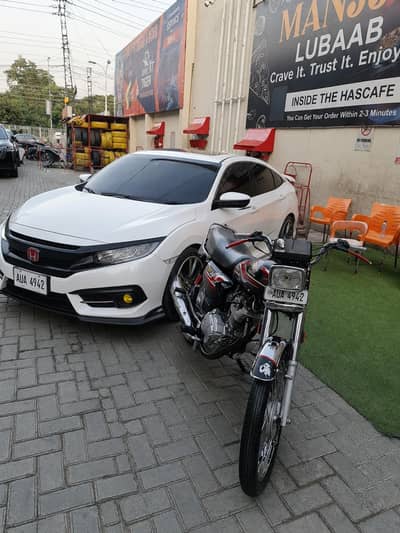 Honda 125 Black  2024 Model