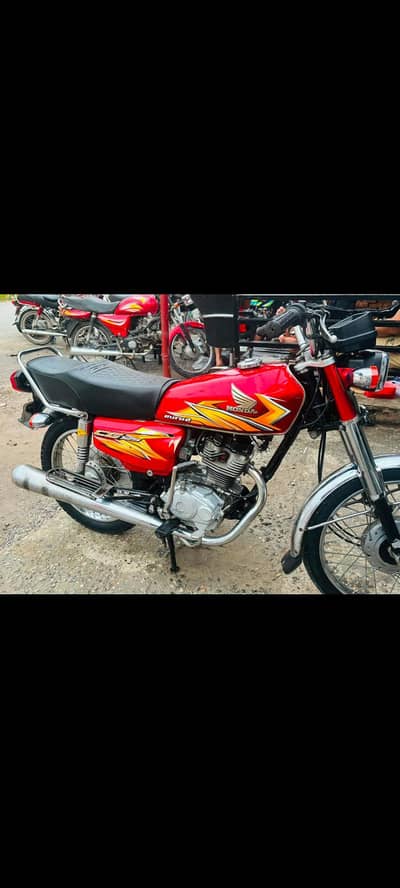 Honda cg 125 2021 modal urgent sale