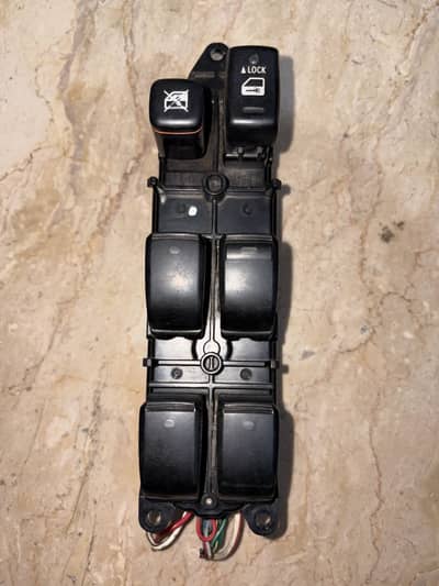 Toyota wish/Alphard/Vellfire/Estima/Harrier power window master switch