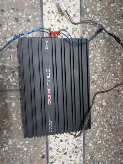 solid audio amp 3000 watts 4 channel