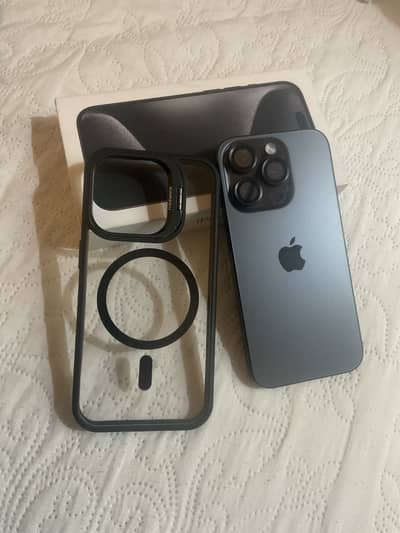 Apple iPhone 15 Pro, Black Titanium, 256 GB, Non PTA