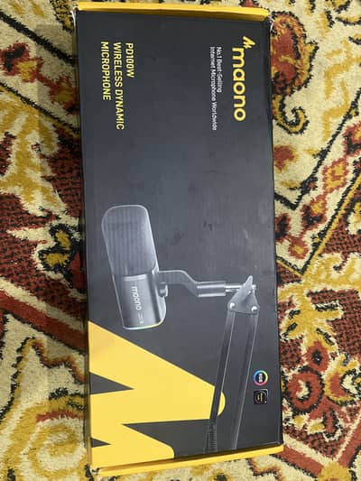 MAONO PD 100 wireless podcast mic with arm