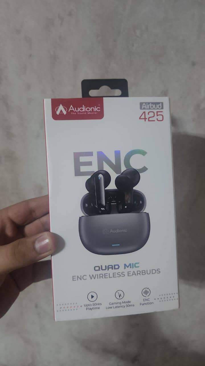Audionic TWS 425 Silver 0