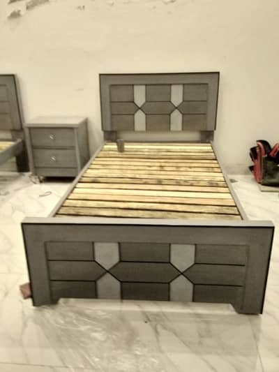 single bed/wooden single bed/dressing table/bed set/wooden bed