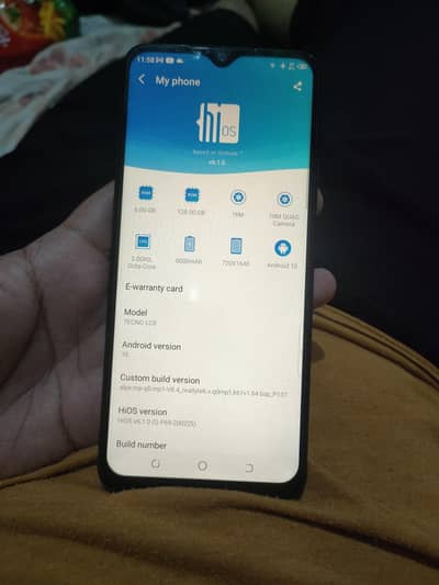 Tecno Pouvoir 4 Pro 6/128 official pta